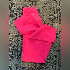 Zyia light n tight pink leopard leggings